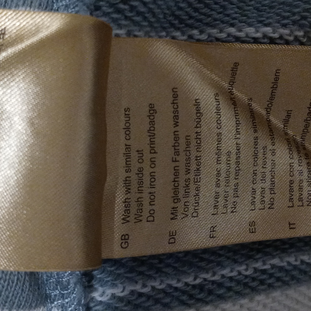 Scotch & Soda Blue and White Striped Sweatshirt - Picture 10 of 13